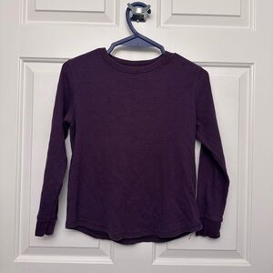 Old Navy Boys Purple Long Sleeve thermal 10-12